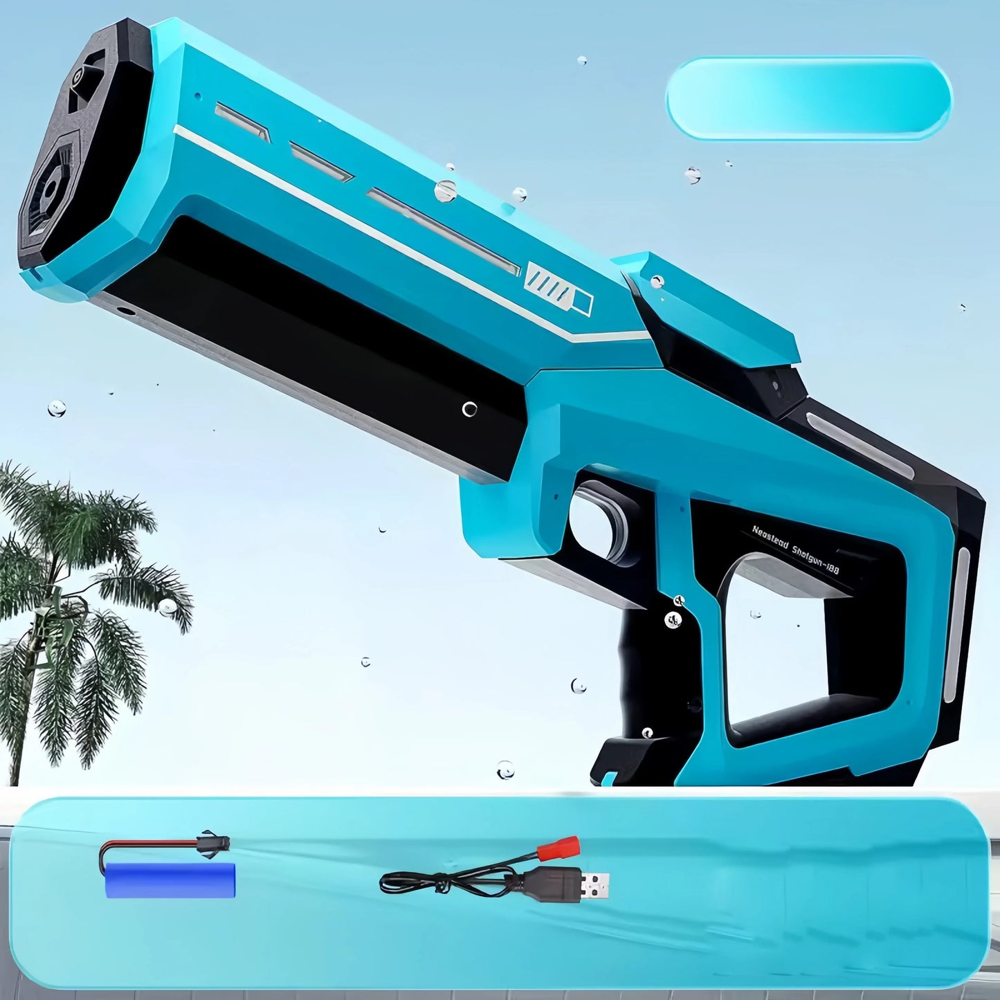 SplashBlaster – Elektrisch waterpistool met Accu