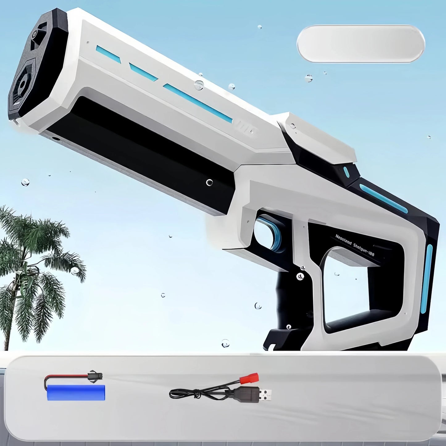 SplashBlaster – Elektrisch waterpistool met Accu
